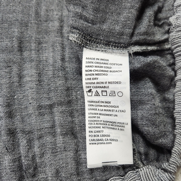 PrAna Mistico Top Organic Cotton sz L - Picture 6 of 7